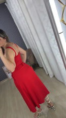 Conjunto Saia Midi Linho